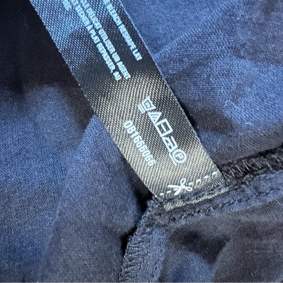 Free People Tiered and True Black Ruffled Romper Size Medium - Picture 13 of 14